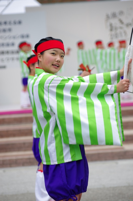  土佐のおきゃく２０１３よさこい春の舞その１（上町よさこい鳴子連）_a0009554_0105215.jpg