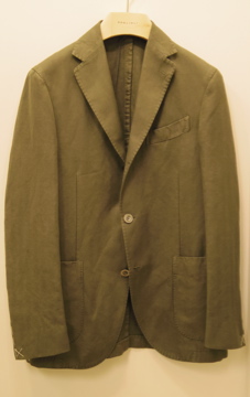 BOGLIOLI (ボリオリ）COAT 　コットンリネンヘリンボーンジャケット詳しく．．．_c0118375_23485028.jpg