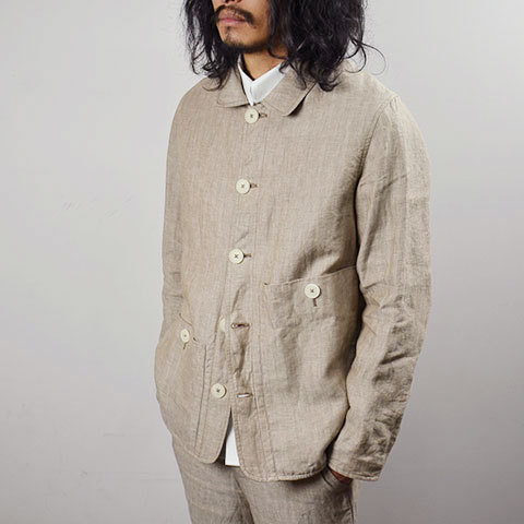 S.E.H KELLY/IRISH LINEN 2WAY JACKET _d0158579_14184767.jpg