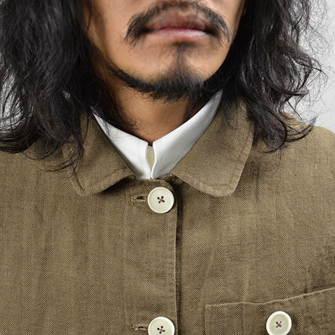 S.E.H KELLY/IRISH LINEN 2WAY JACKET _d0158579_14192810.jpg