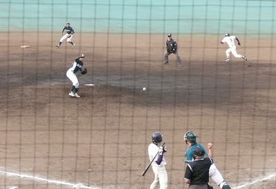 専修大対明治大 3月23日 オープン戦・後半_b0166128_1152675.jpg