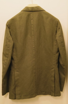 BOGLIOLI (ボリオリ）COAT 　コットンリネンヘリンボーンジャケット詳しく．．．_c0118375_0332815.jpg