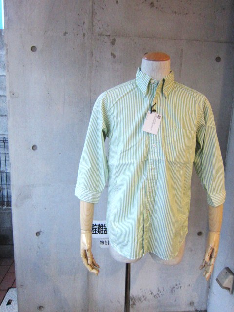 記録的・名品の色違い入荷♪♪♪ Kato BASIC ・・・ STRIPE 7分袖 B/Dシャツ!☆!_d0152280_2120120.jpg