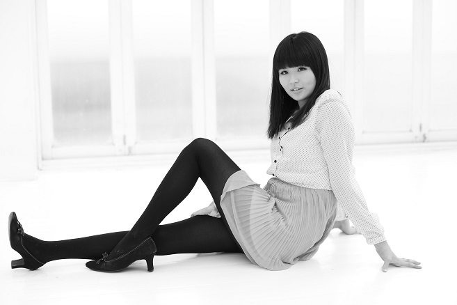 松本寧々 松本寧々ちゃん３ : モノクロポートレート写真館