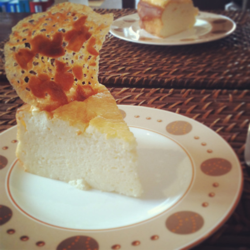 チーズケーキレッスンとPetersham Nurseries_a0215008_2461096.jpg