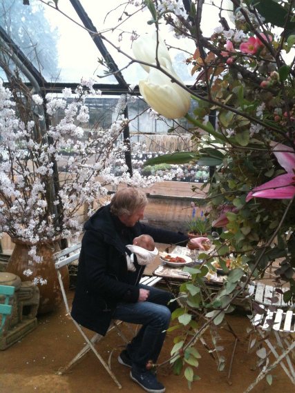 チーズケーキレッスンとPetersham Nurseries_a0215008_255209.jpg