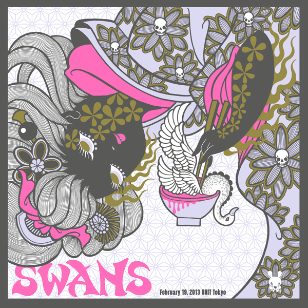 Swans Tokyo show poster_f0126666_1921124.jpg