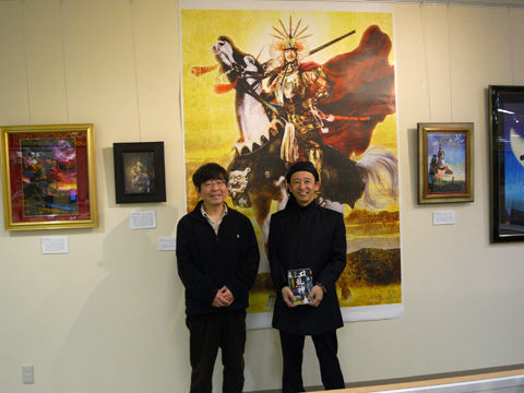 「正子公也武将画展～常山の鶴姫と岡山ゆかりの武将たち」開催中！_b0145843_127426.jpg