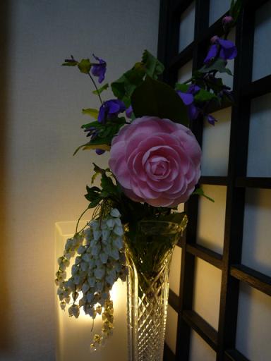 シャンソンライブのお客様・江戸小紋やデニムの着物_f0181251_15573076.jpg
