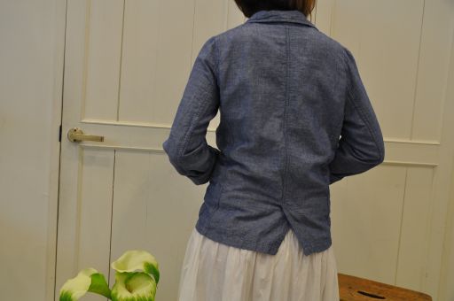 blueと白 。。 素材を愉しむ 。_b0110582_19504656.jpg