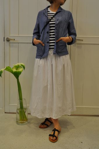 blueと白 。。 素材を愉しむ 。_b0110582_19564998.jpg