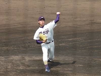 亜細亜大対明治大　３月２８日　オープン戦　前半_b0166128_21153254.jpg