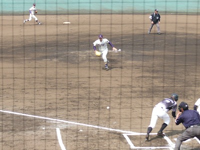 亜細亜大対明治大 3月28日 オープン戦 前半_b0166128_21183741.jpg