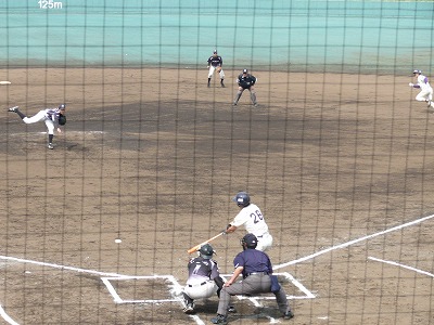 亜細亜大対明治大 3月28日 オープン戦 前半_b0166128_2130221.jpg