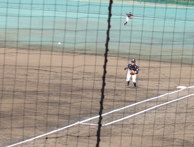 亜細亜大対明治大 3月28日 オープン戦 前半_b0166128_21483481.jpg