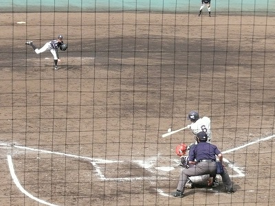 亜細亜大対明治大 3月28日 オープン戦 前半_b0166128_2226475.jpg