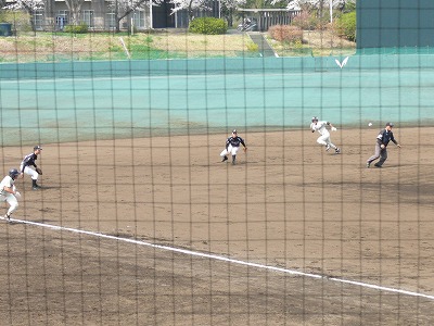 亜細亜大対明治大 3月28日 オープン戦 前半_b0166128_2254437.jpg