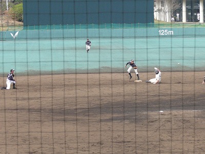 亜細亜大対明治大 3月28日 オープン戦 前半_b0166128_2313672.jpg