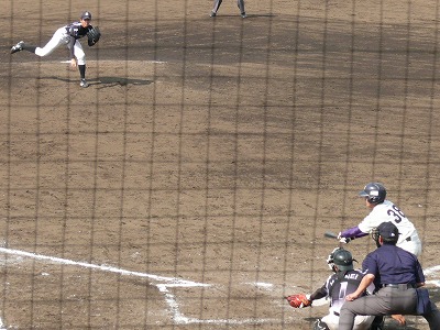 亜細亜大対明治大 3月28日 オープン戦 前半_b0166128_2347197.jpg