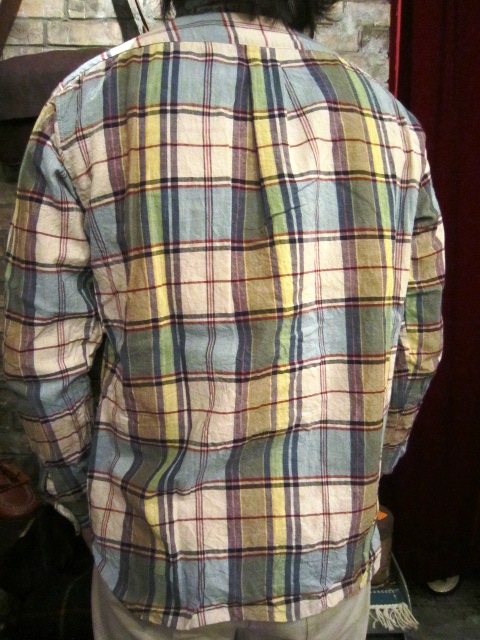 melple \"オーシャンサイド チェックシャツ\" ご紹介_f0191324_9295693.jpg
