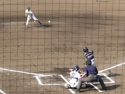 亜細亜大対明治大 3月28日 オープン戦 後半_b0166128_18173234.jpg