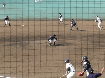亜細亜大対明治大 3月28日 オープン戦 後半_b0166128_19123917.jpg