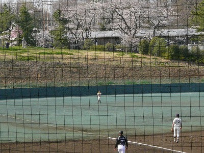 亜細亜大対明治大　３月２８日　オープン戦　後半_b0166128_2082833.jpg