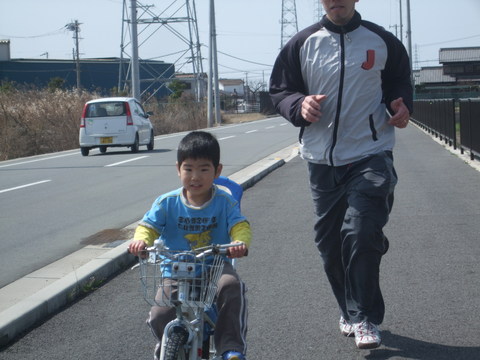 ゴマなし自転車♪その2 乗れました!!_d0191262_14424788.jpg