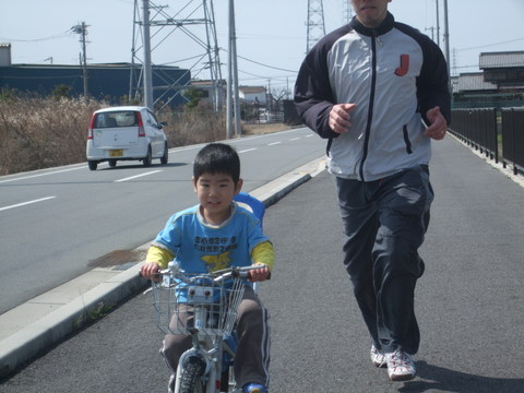 ゴマなし自転車♪その2　乗れました！！_d0191262_14424788.jpg