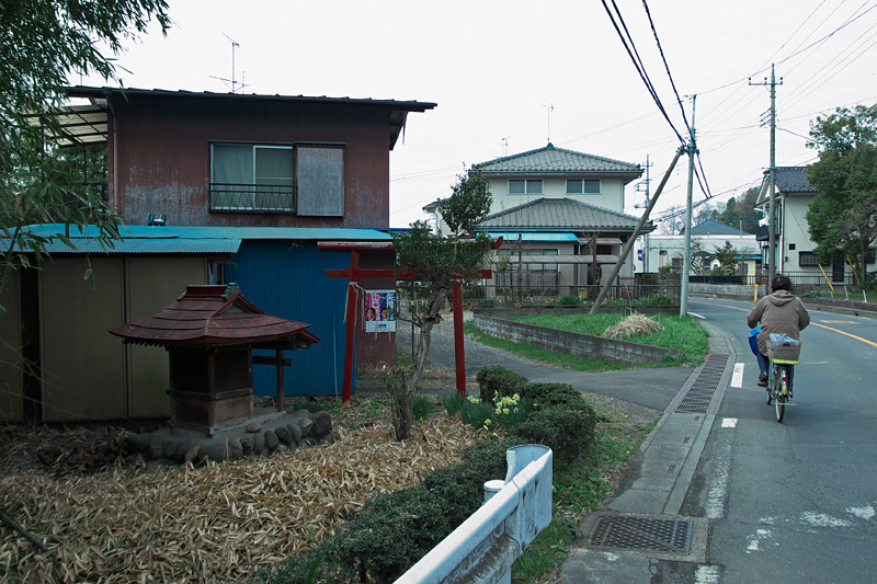 狭山湖ダム、こちらはトンガリお屋根 2013年3月28日_d0123571_9503182.jpg