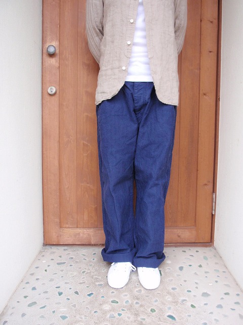 ARMEN ヘリンボンワンタックパンツ : fimpen note ・ nul note