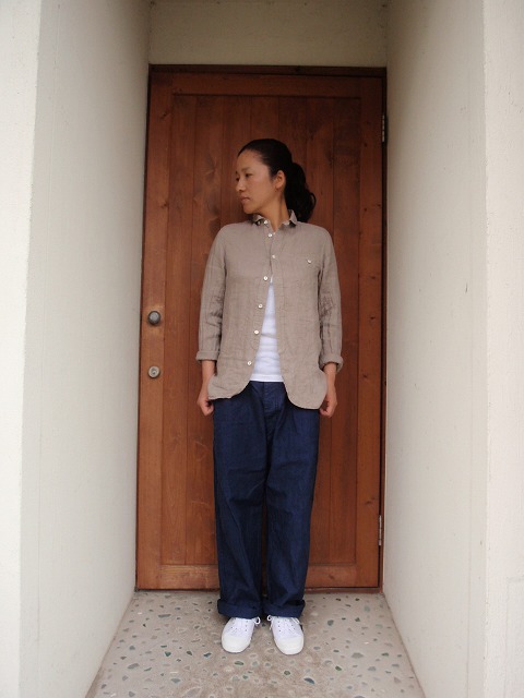 ARMEN ヘリンボンワンタックパンツ : fimpen note ・ nul note