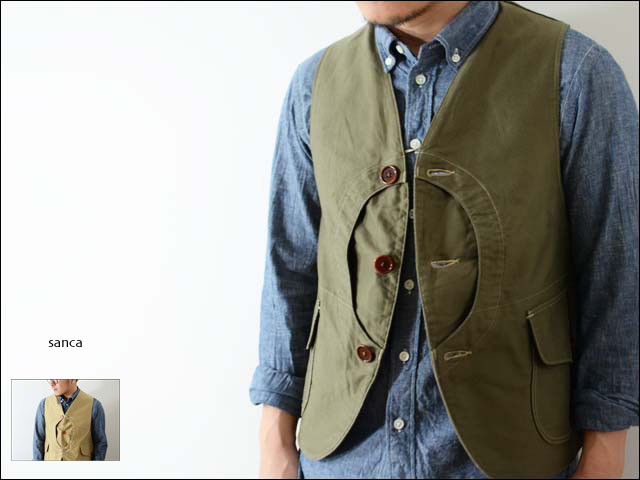 Sanca  MOLESKIN GAME VEST _f0051306_15542682.jpg