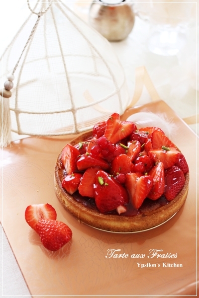 Tarte aux Fraises 、  Macarons Lisse ～sakura～_d0023047_1425479.jpg