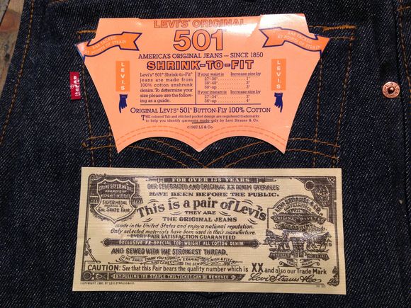 4月6日(土)大阪店スーペリア入荷!①デッドストックアイテム編!Made In USA Levi\'s 501!!(大阪アメ村店)_c0078587_20403445.jpg