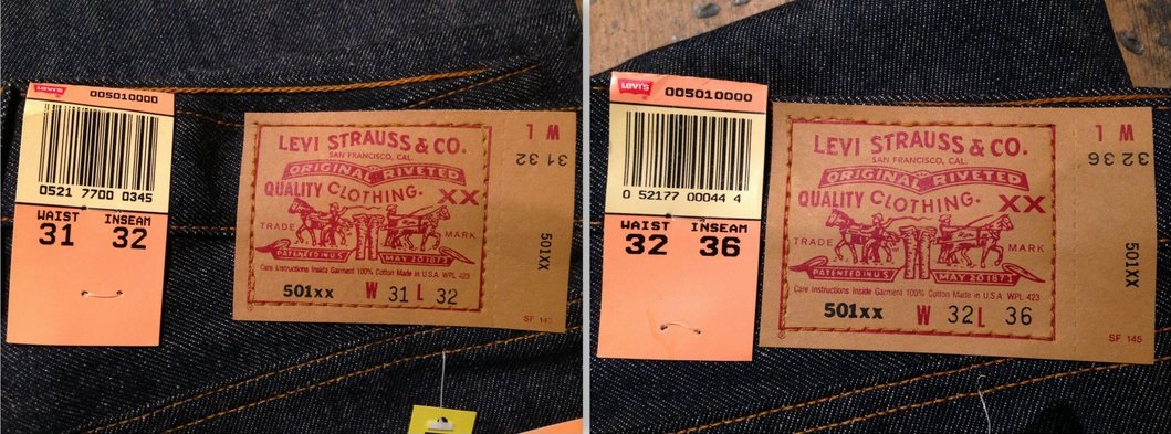 4月6日(土)大阪店スーペリア入荷!①デッドストックアイテム編!Made In USA Levi\'s 501!!(大阪アメ村店)_c0078587_2041520.jpg