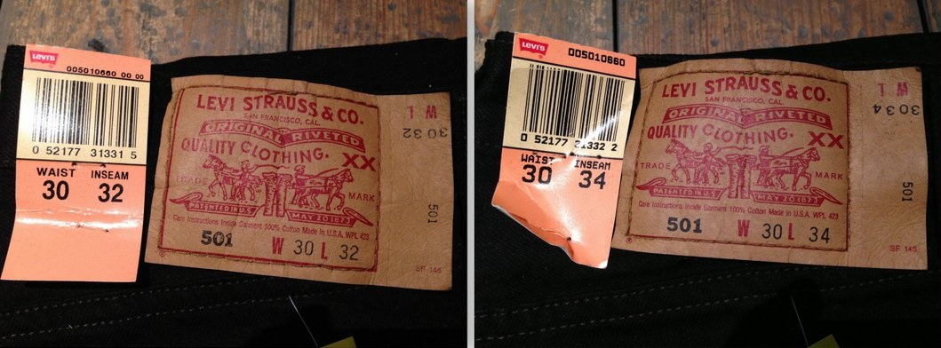 4月6日(土)大阪店スーペリア入荷!①デッドストックアイテム編!Made In USA Levi\'s 501!!(大阪アメ村店)_c0078587_20441736.jpg