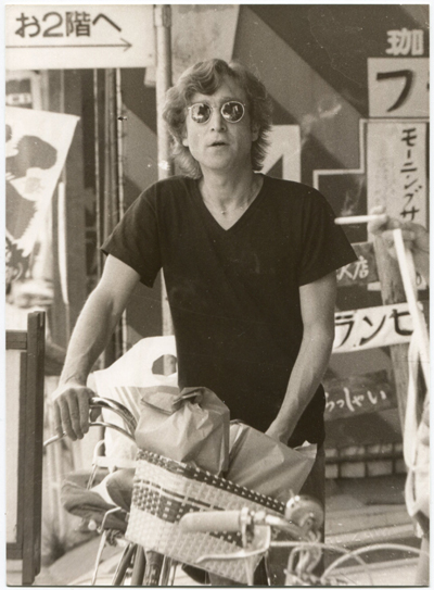 John Lennon(ジョン・レノン) 生写真(軽井沢 土屋写真店)