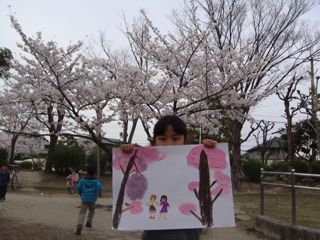 2013年の桜の写生会は良好っ！_d0076558_1735153.jpg