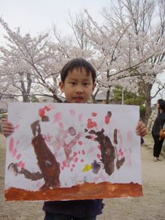 2013年の桜の写生会は良好っ！_d0076558_17353265.jpg