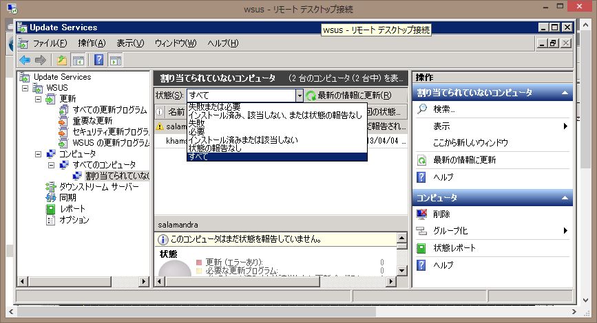 Windows 2008R2 で作る WSUS 3.0 sp2 Windows Update Server_a0056607_17285985.jpg