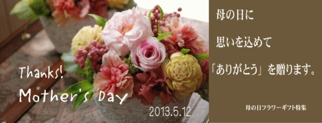母の日フラワーギフト特集UP!_a0136507_14535158.jpg