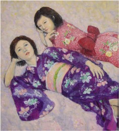 2013/5/22~27 齊藤純子油彩画展 「春から夏へ」 【絵画】_e0091712_7481152.jpg
