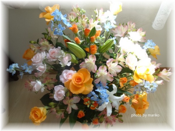 thanks お花_d0165645_1248179.jpg