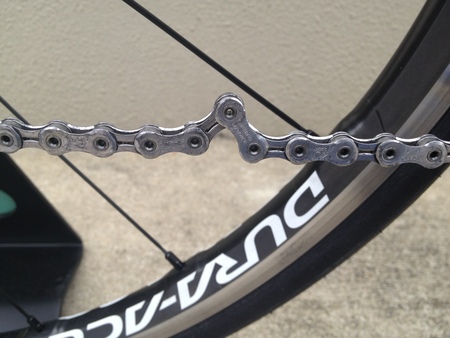 自転車 チェーン ガクッ