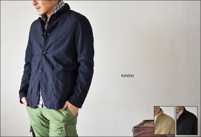 RINEN 80/2 ダウンプルーフラウンドカラーカバーオール _f0051306_17544554.jpg