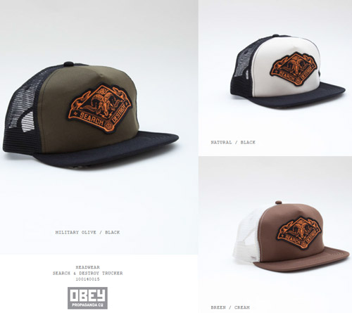 OBEY 2013 spring new arrivals 2 !!!_b0172940_17414068.jpg