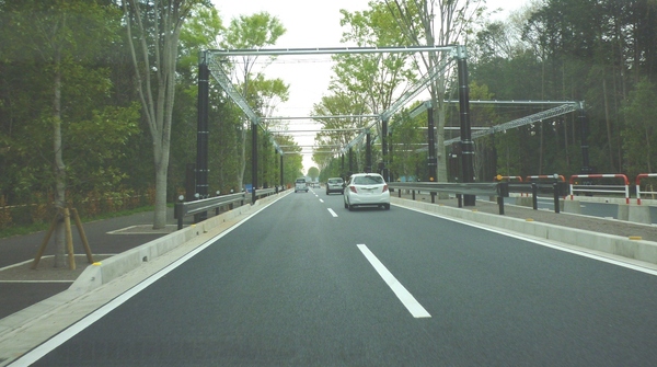 埼玉県道126号所沢堀兼狭山線が開通されました。 緑豊かな芝生霊園 リバティ所沢*花びより*