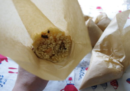 クッキングシートで手軽に!中華ちまき_f0168317_19543711.jpg