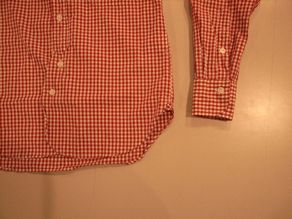 \"TheThreeRobbers BOTTON DOWN COLLAR SHIRT GINGHAM\"ってこんなこと。_c0140560_11163078.jpg